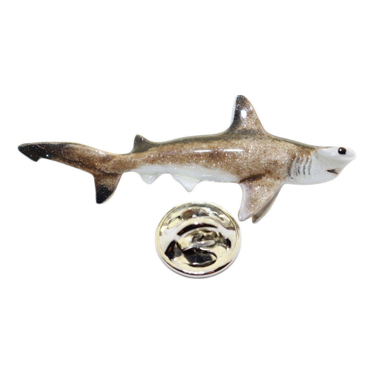 Hammerhead Shark Pin ~ Hand Painted ~ Lapel Pin ~ Hand Painted Lapel Pin ~ Sarah's Treats & Treasures